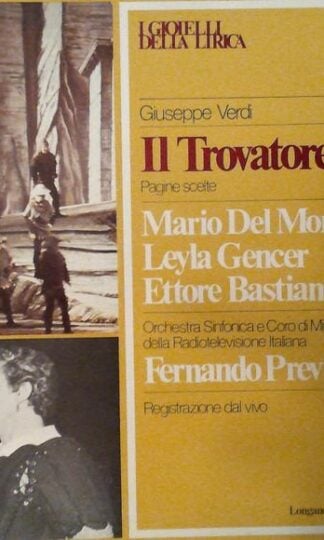 Il Trovatore (Pagine Scelte) LP (ITA 1980):Giuseppe Verdi