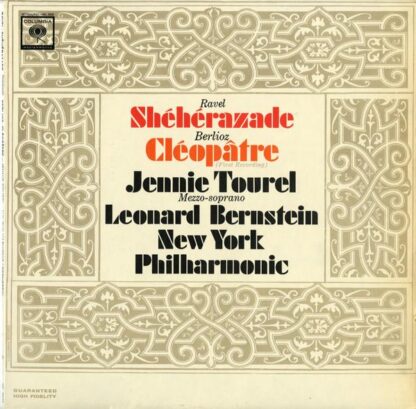 Shéhérazade / Cléopâtre LP (US 1963):Jennie Tourel