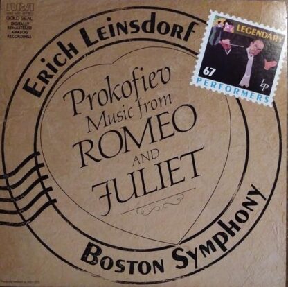 Music From Romeo And Juliet LP (US 1985):Sergei Prokofiev