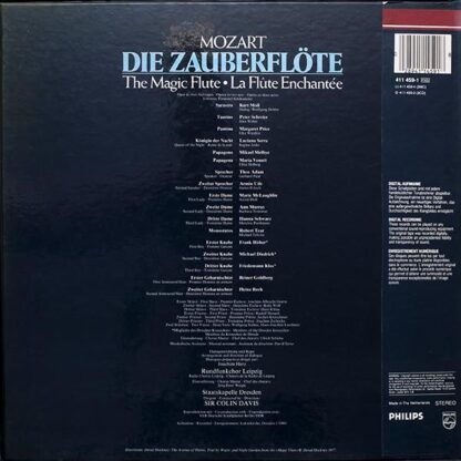 Die Zauberflöte (The Magic Flute / La Flûte Enchantée) 3xLP BOX (HOL 1984):Mozart - Image 2