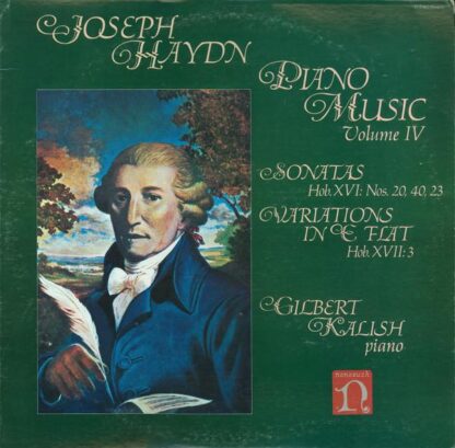 Piano Music, Volume IV LP (US 1979):Joseph Haydn