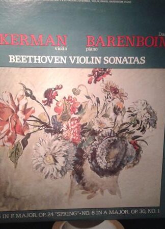Violin Sonatas No.5 F Major "Spring" / No.6 A Major LP (US 1983):Beethoven
