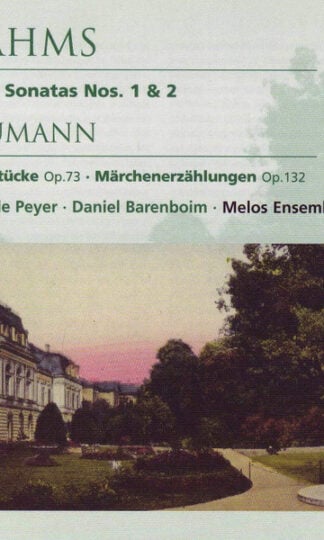 Johannes Brahms, Robert Schumann, Gervase de Peyer, Daniel Barenboim, Melos Ensemble Of London-0