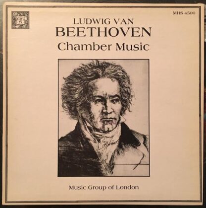Chamber Music LP (US 1981):The Music Group Of London