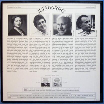 Il Tabarro LP BOX (US 1978):Puccini - Image 2