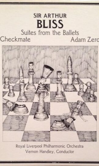 Checkmate / Adam Zero (Suites From The Ballets) LP (US 1983):Arthur Bliss