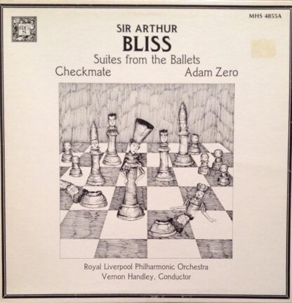Checkmate / Adam Zero (Suites From The Ballets) LP (US 1983):Arthur Bliss