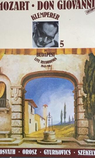 Don Govanni Excerpts LP (HUN 1983):Otto Klemperer