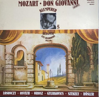 Don Govanni Excerpts LP (HUN 1983):Otto Klemperer