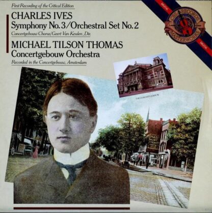 Symphony No. 3 / Orchestral Set No. 2 LP (US 1985):Charles Ives