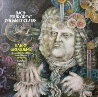 Four Great Organ Toccatas LP (US):Harry Grodberg