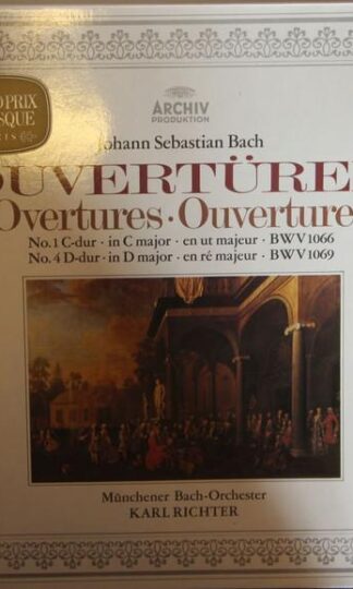 Ouverturen LP (GER):Johann Sebastian Bach