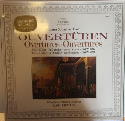 Ouverturen LP (GER):Johann Sebastian Bach