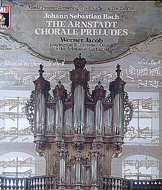 The Arnstadt Chorale Preludes 2xLP (US 1985):Johann Sebastian Bach