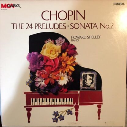 The 24 Preludes, Sonata No.2 LP (US 1987):Frédéric Chopin