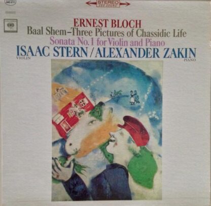 Baal Shem-Three Pictures of Chassidic Life LP (US):Ernest Bloch