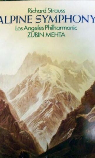 An Alpine Symphony LP (US):Richard Strauss