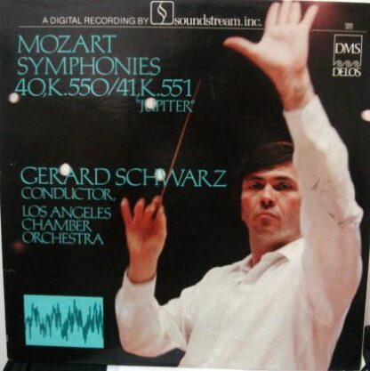 Symphonies 40,K.550 / 41,K.551 "Jupiter LP (US 1982):Wolfgang Amadeus Mozart