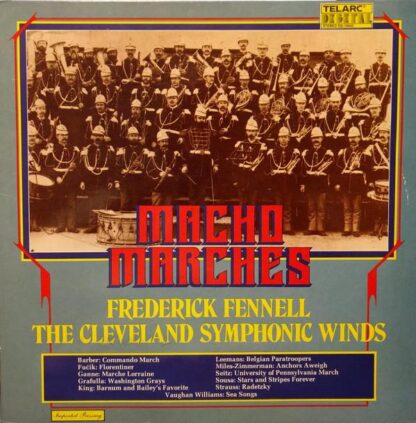Macho Marches LP (US 1979):Frederick Fennell