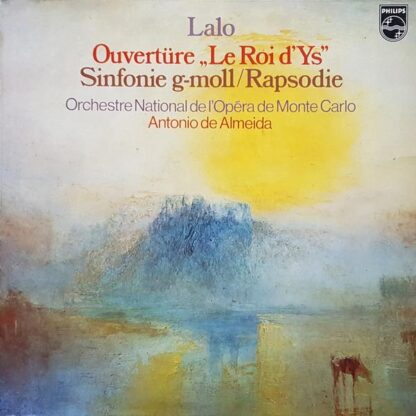 Overture "Le Roi D'Ys" / Symphony In G Minor / Rapsodie LP (HOL 1975):Édouard Lalo
