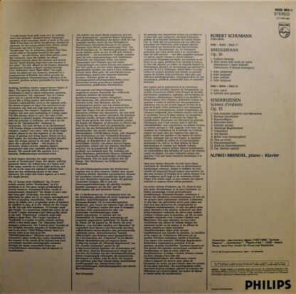 Kreisleriana / Kinderszenen LP (HOL 1981):Robert Schumann - Image 2