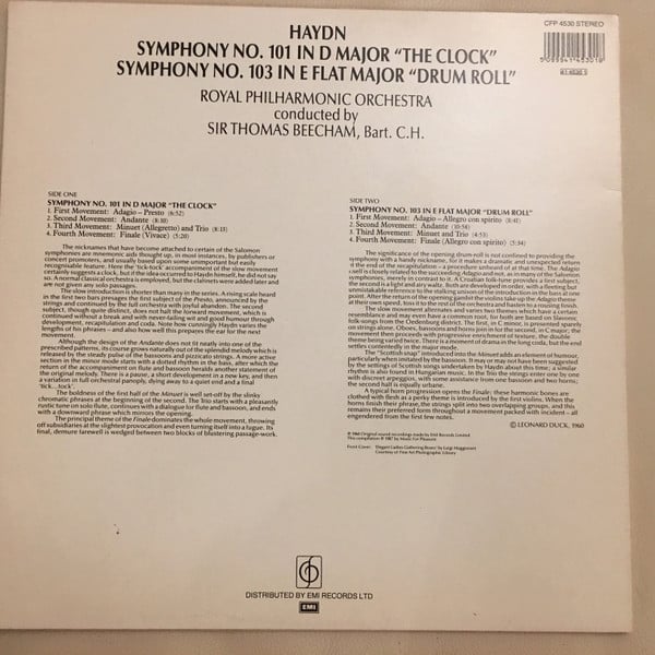 Joseph Haydn, Royal Philharmonic Orchestra, Sir Thomas Beecham-1