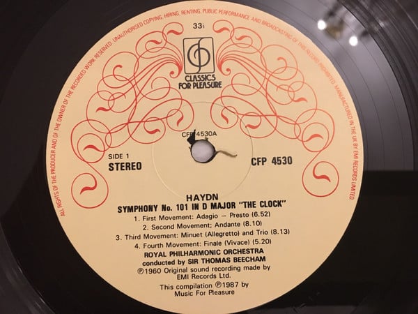Joseph Haydn, Royal Philharmonic Orchestra, Sir Thomas Beecham-2