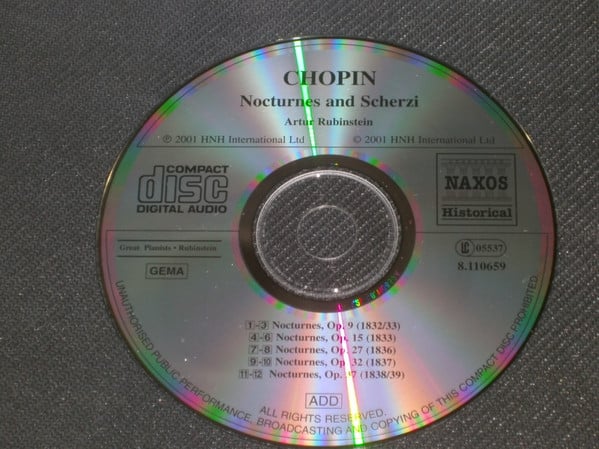 Arthur Rubinstein, Frédéric Chopin-2