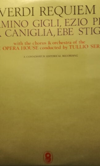 Giuseppe Verdi - Maria Caniglia, Ebe Stignani, Beniamino Gigli, Coro Del Teatro Dell'Opera Di Roma & Orchestra Del Teatro Dell'Opera Di Roma, Tullio Serafin-0