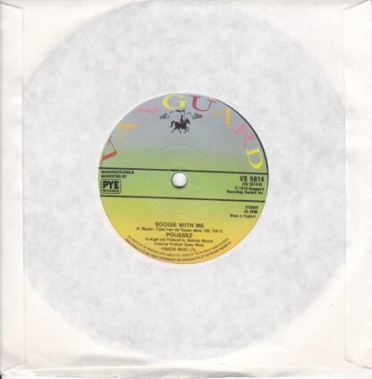 Never Gonna Say Goodbye 7" (UK 1979):Poussez - Image 2