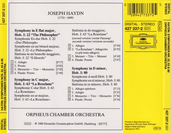 Joseph Haydn, Orpheus Chamber Orchestra-1