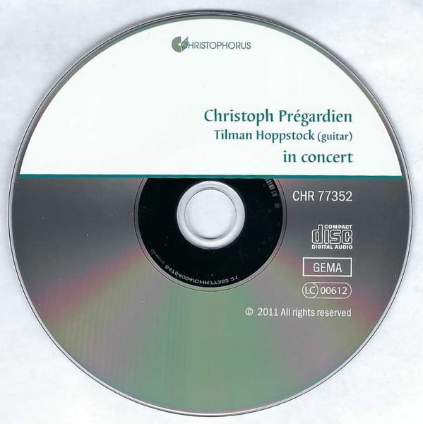 Franz Schubert – Christoph Prégardien, Tilman Hoppstock-4