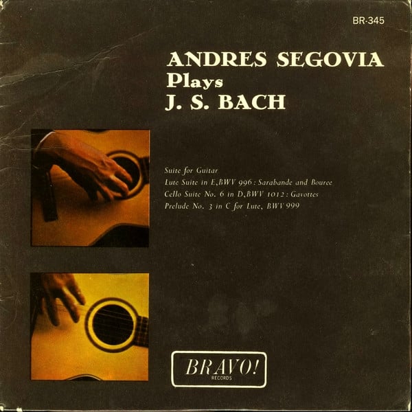 Andrés Segovia / Johann Sebastian Bach-0