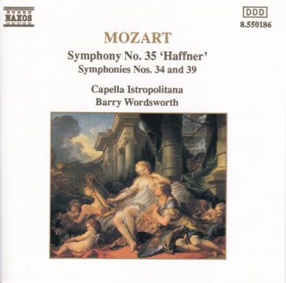 Symphonies No.35 'Haffner' / No.34 / No.39 CD:Wolfgang Amadeus Mozart
