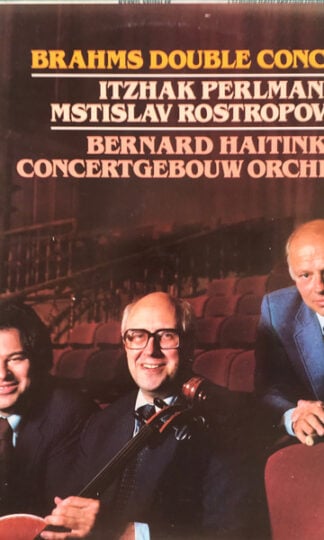 Johannes Brahms — Itzhak Perlman, Mstislav Rostropovich - Bernard Haitink, Concertgebouworkest-0