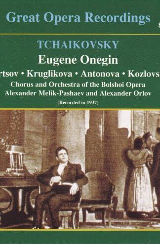 Eugene Onegin 2xCD:Pyotr Ilyich Tchaikovsky