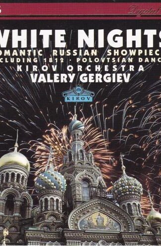 White Nights - Romantic Russian Showpieces CD:Valery Gergiev