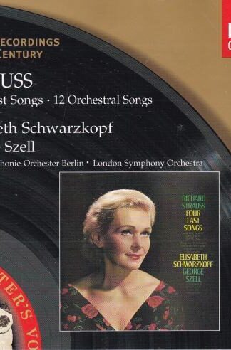 Four Last Songs - 12 Orchestral Songs CD:Richard Strauss