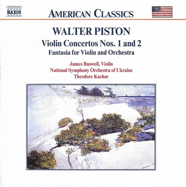 Walter Piston - James Buswell, National Symphony Orchestra Of Ukraine, Theodore Kuchar-0