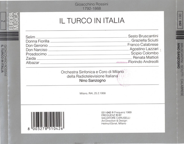 Gioacchino Rossini, Nino Sanzogno-1