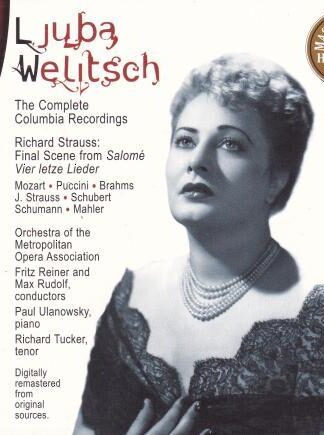 The Complete Columbia Recordings 2xCD:Ljuba Welitsch