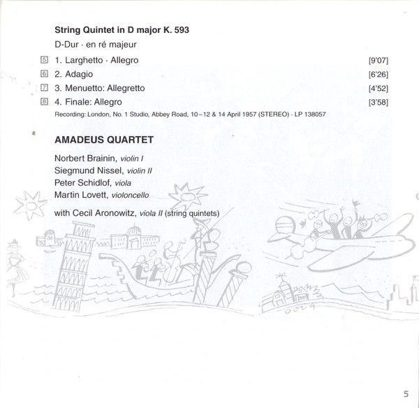 Wolfgang Amadeus Mozart - Amadeus-Quartett-3