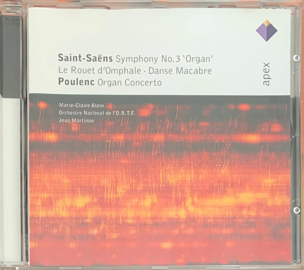 Camille Saint-Saëns, Francis Poulenc, Marie-Claire Alain, Orchestre National De L'ORTF, Jean Martinon-1