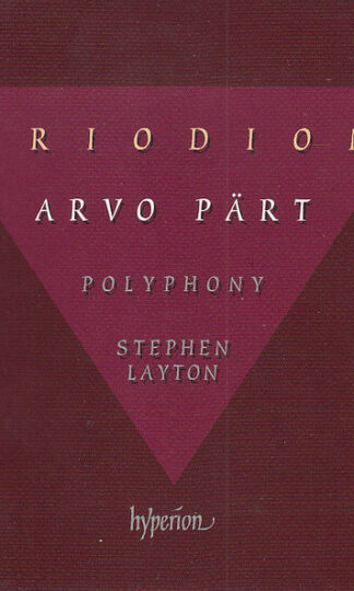 Arvo Pärt - Polyphony, Stephen Layton-0