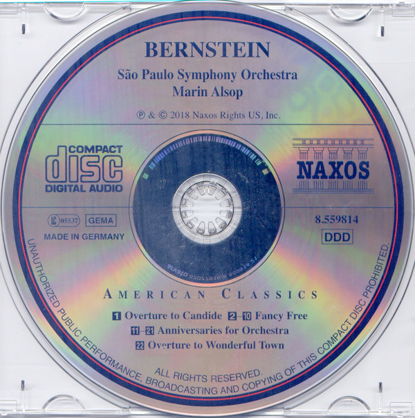 Leonard Bernstein, Orquestra Sinfônica Do Estado De São Paulo, Marin Alsop-3