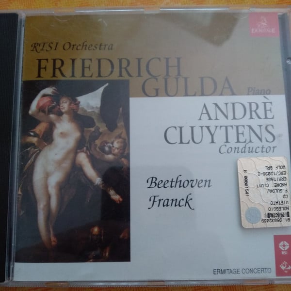 Ludwig van Beethoven, César Franck, Friedrich Gulda, André Cluytens, Orchestra Della Radio Televisione Della Svizzera Italiana-1