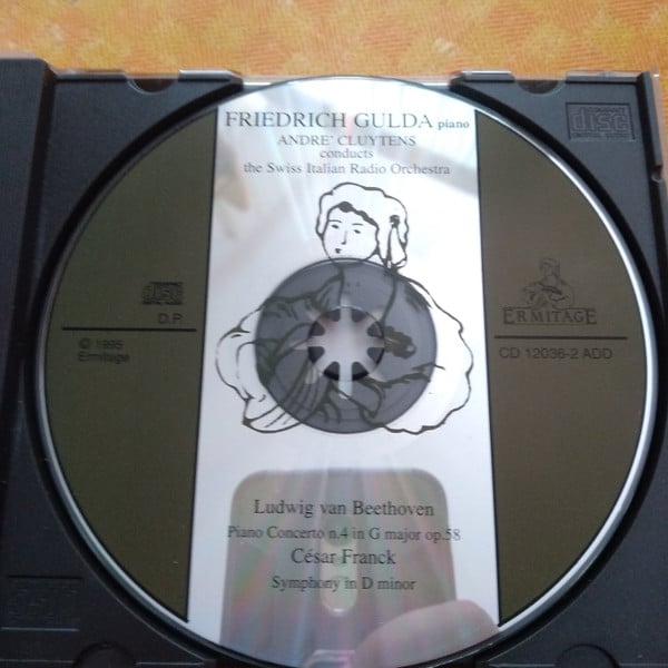 Ludwig van Beethoven, César Franck, Friedrich Gulda, André Cluytens, Orchestra Della Radio Televisione Della Svizzera Italiana-3