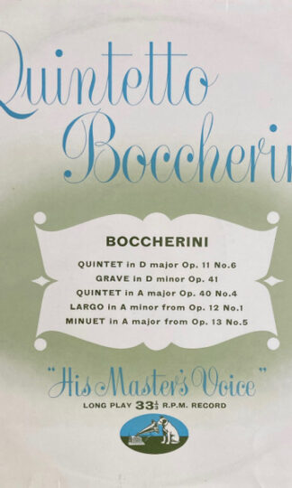 Luigi Boccherini, Quintetto Boccherini-0
