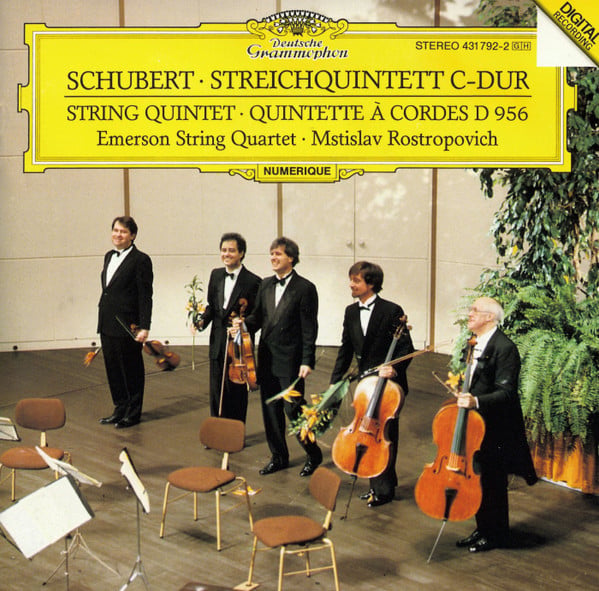 Franz Schubert, Emerson String Quartet, Mstislav Rostropovich-0