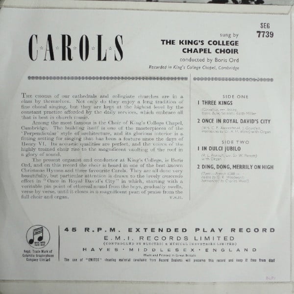 The King's College Choir Of Cambridge-1